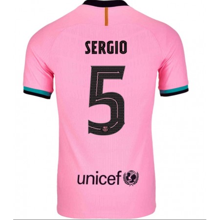 Tenue FC Barcelone Sergio Busquets 5 Troisieme 2020-2021 Maillot de Foot
